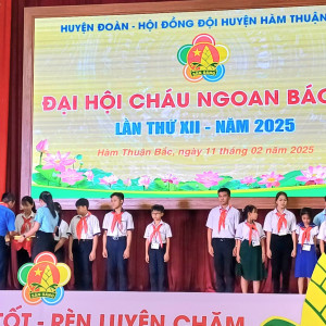 ĐẠI HỘI CHÁU NGOAN BÁC HỒ CẤP HUYỆN