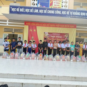 PHONG TRÀO "NUÔI HEO ĐẤT" GÓP PHẦN SAN SẺ ƯỚC MƠ XUÂN VỚI HỌC SINH KHÓ KHĂN CỦA CB-GV-NV TRƯỜNG THCS THUẬN MINH