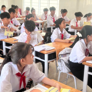 Trung cấp Kinh tế - Kĩ thuật Bình Thuận đã tư vấn nghề cho 82 bạn học sinh lớp 9.