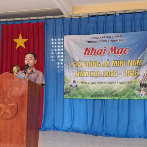 GIẢI BÓNG ĐÁ MINI CHO HỌC SINH – SÂN CHƠI RÈN LUYỆN SỨC KHỎE VÀ TINH THẦN ĐOÀN KẾT