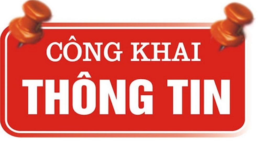 CÔNG KHAI THEO THÔNG TƯ 09 CỦA BỘ GIÁO DỤC