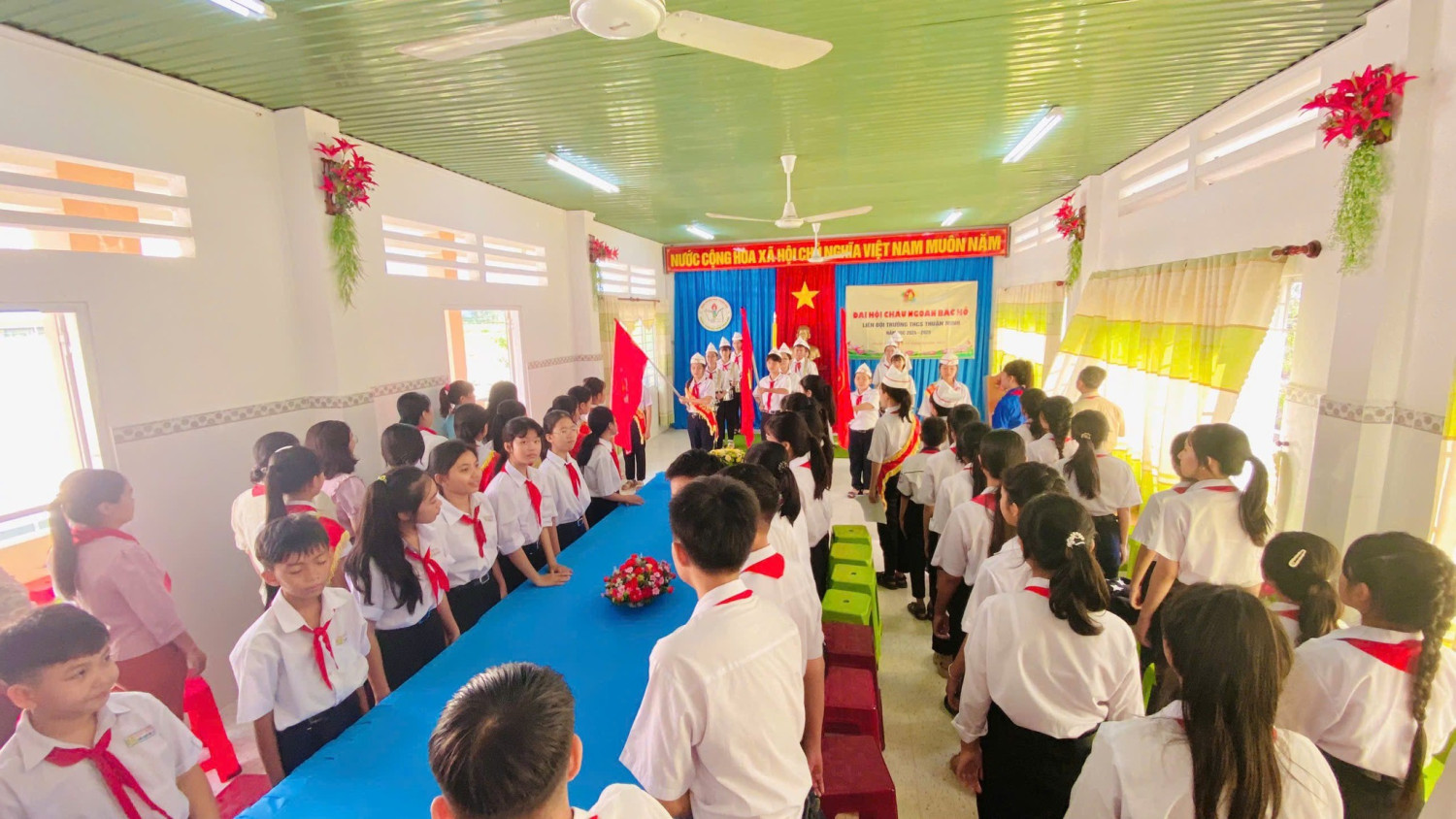 Ngày 15/01/2025 Liên Đội tổ chức Đại hội Cháu Ngoan Bác Hồ#THIEUNHIHAMTHUANBAC