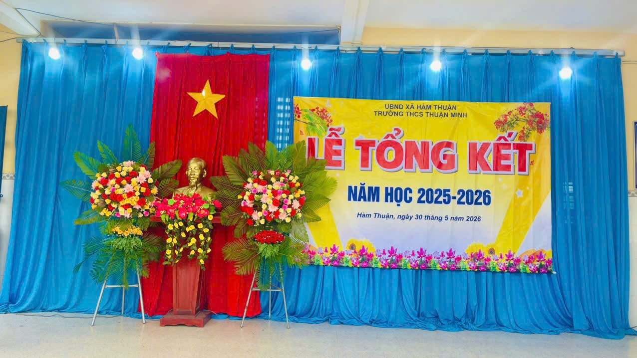 LỄ TỔNG KẾT NĂM HỌC 2025–2026 VÀ LỄ RA TRƯỜNG HỌC SINH LỚP 9: KHÉP LẠI MỘT HÀNH TRÌNH – MỞ RA NHỮNG ƯỚC MƠ