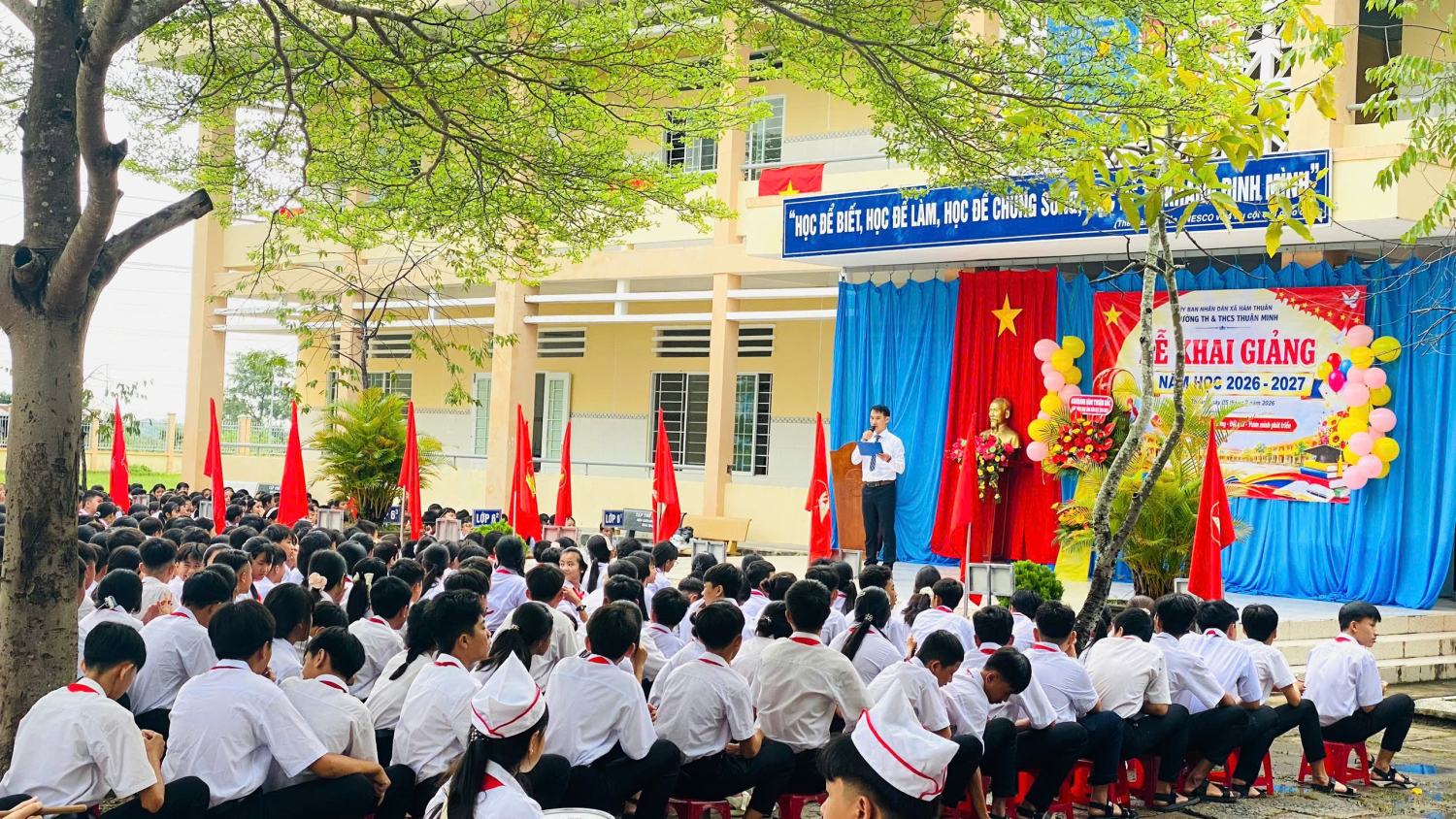 LẾ KHAI GIẢNG NĂM HỌC 2026–2027