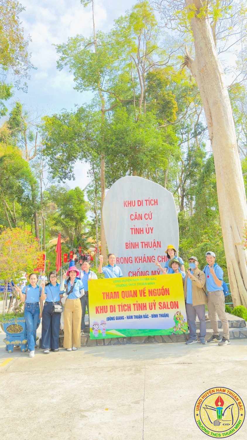 Hành trình về nguồn. Năm học: 2024 - 2025