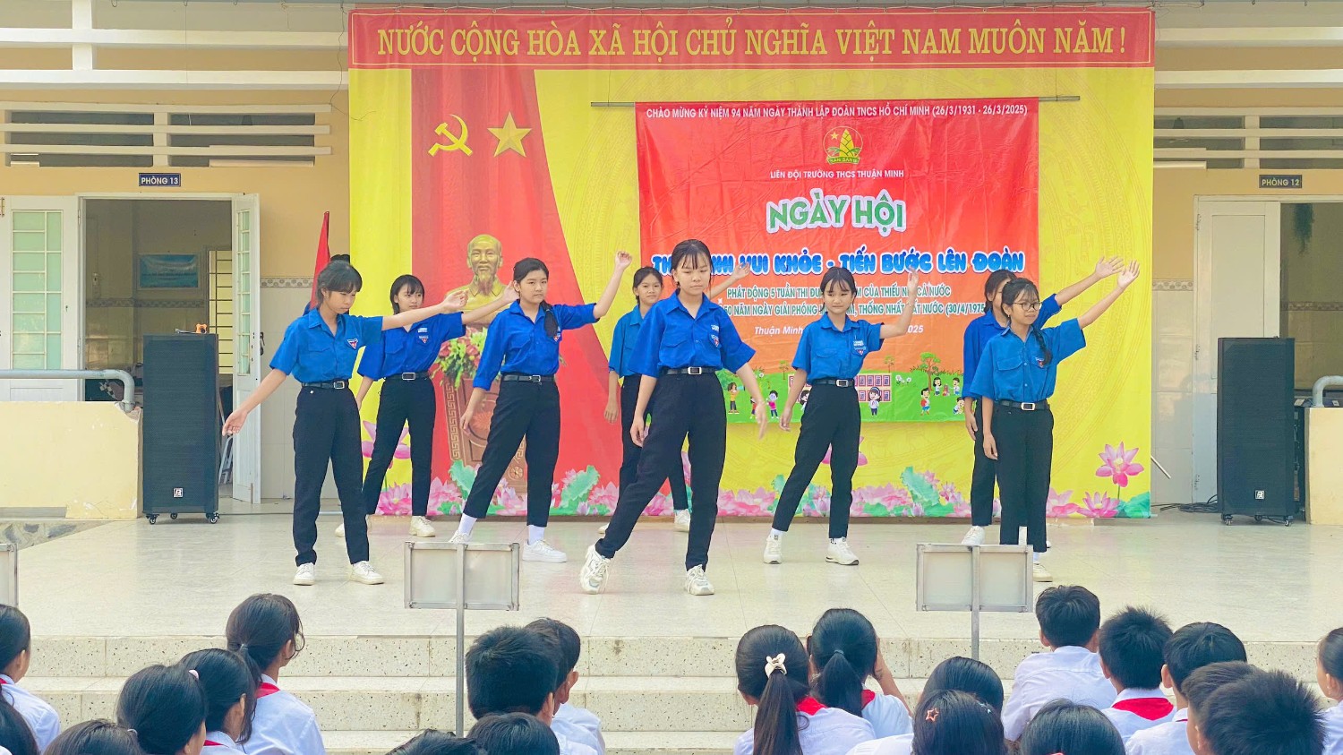 Tiến bước lên đoàn. Năm học: 2024 - 2025