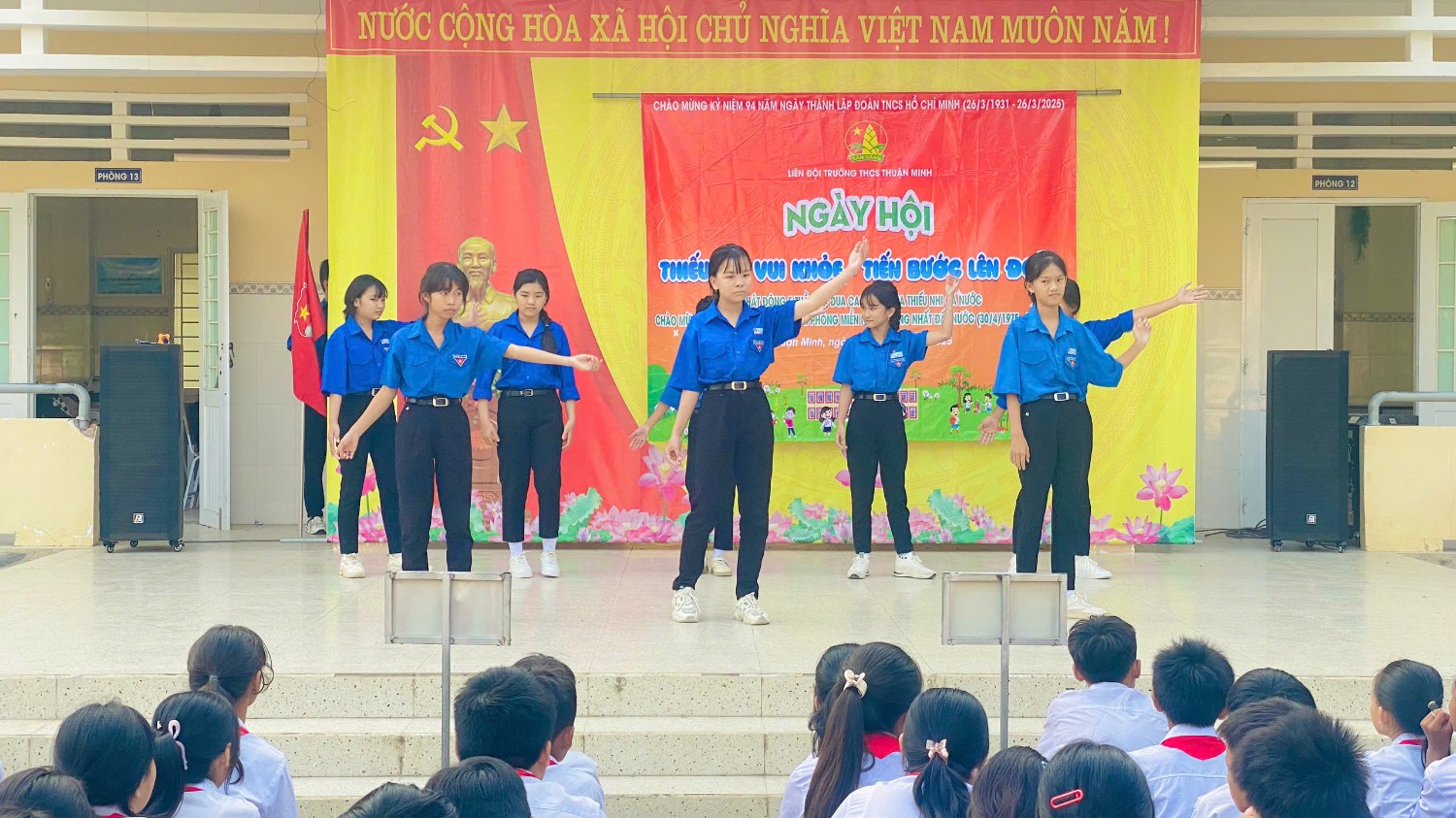 Tiến bước lên đoàn. Năm học: 2024 - 2025