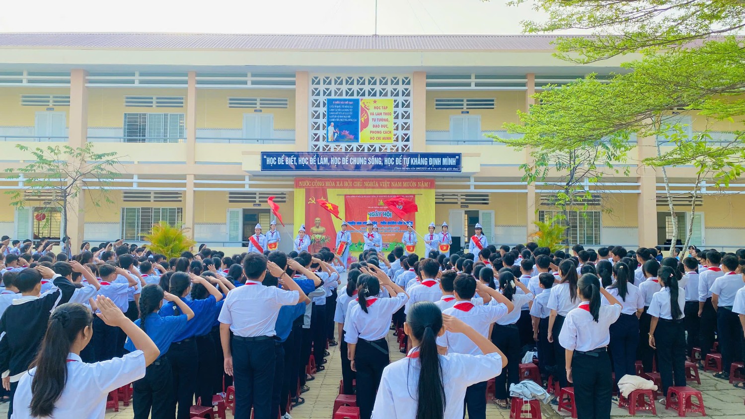 Tiến bước lên đoàn. Năm học: 2024 - 2025