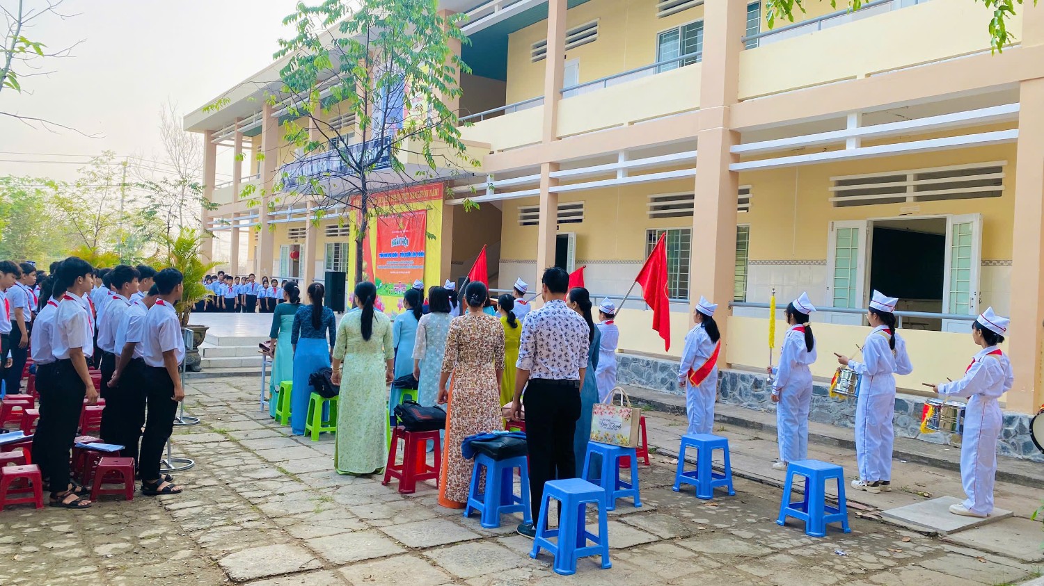 Tiến bước lên đoàn. Năm học: 2024 - 2025