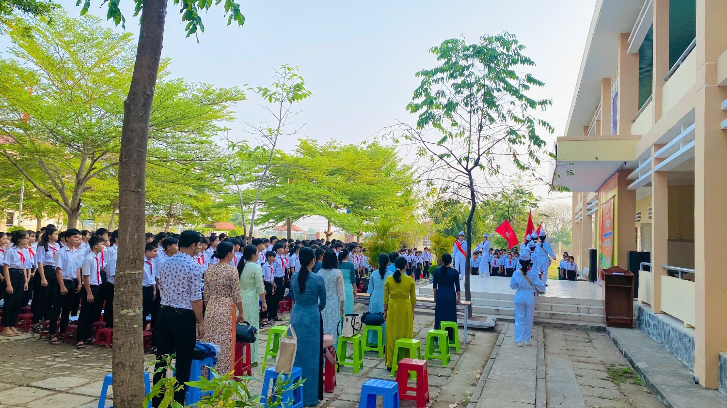 Tiến bước lên đoàn. Năm học: 2024 - 2025