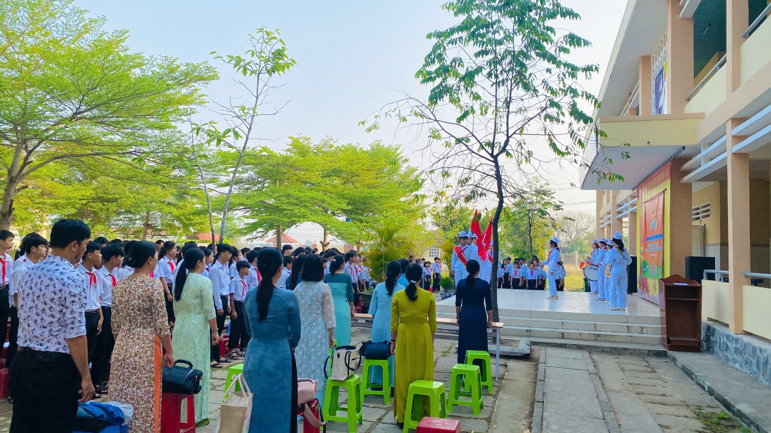 Tiến bước lên đoàn. Năm học: 2024 - 2025