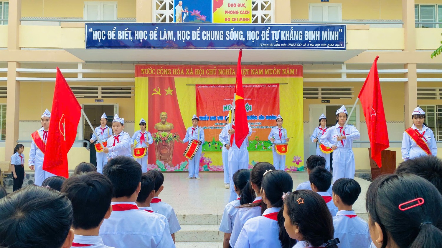 Tiến bước lên đoàn. Năm học: 2024 - 2025