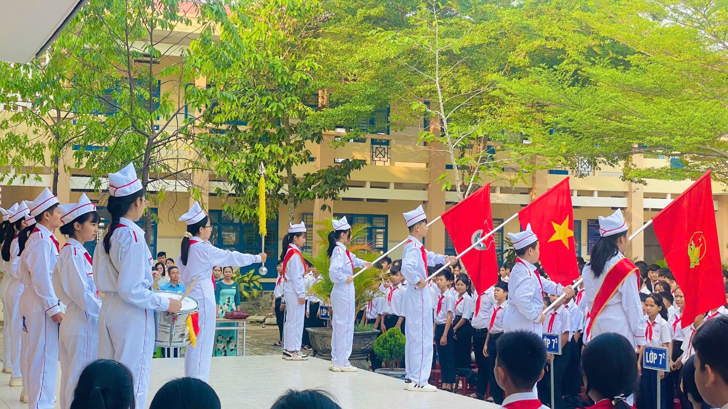 Tiến bước lên đoàn. Năm học: 2024 - 2025