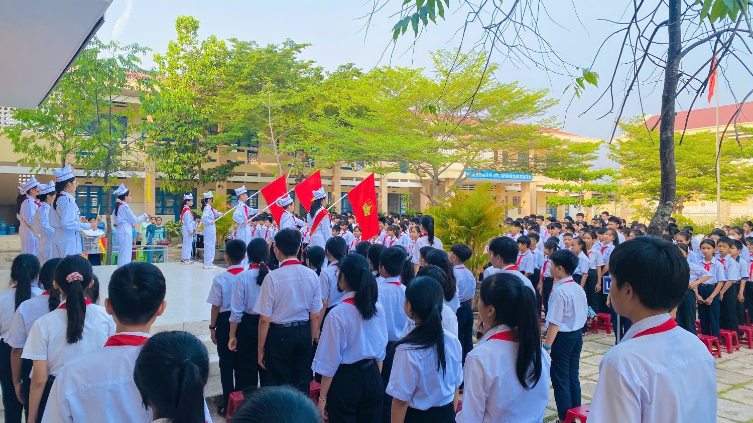 Tiến bước lên đoàn. Năm học: 2024 - 2025