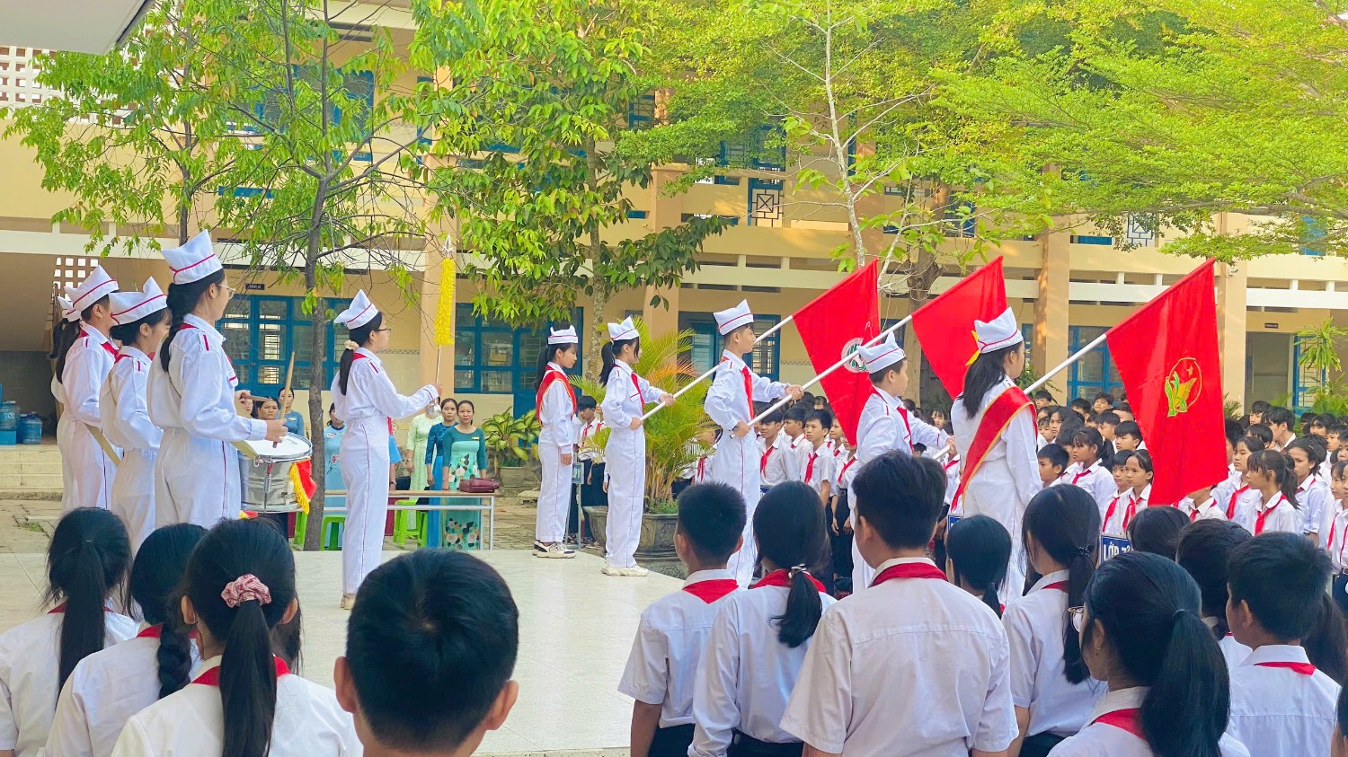 Tiến bước lên đoàn. Năm học: 2024 - 2025