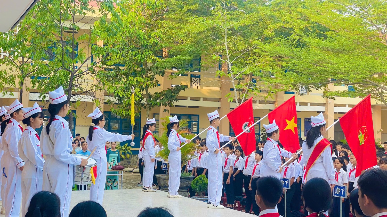 Tiến bước lên đoàn. Năm học: 2024 - 2025