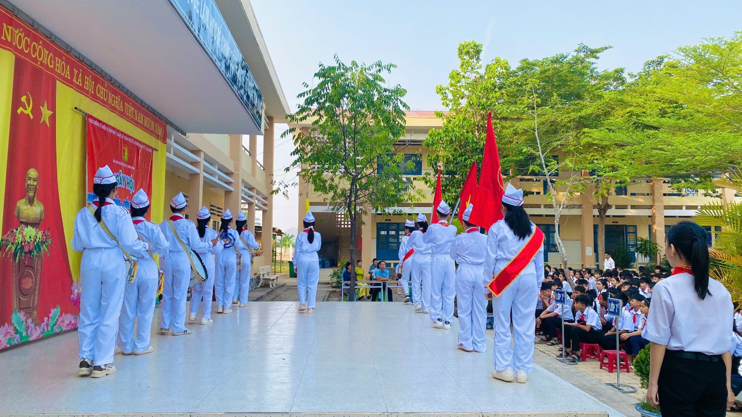 Tiến bước lên đoàn. Năm học: 2024 - 2025