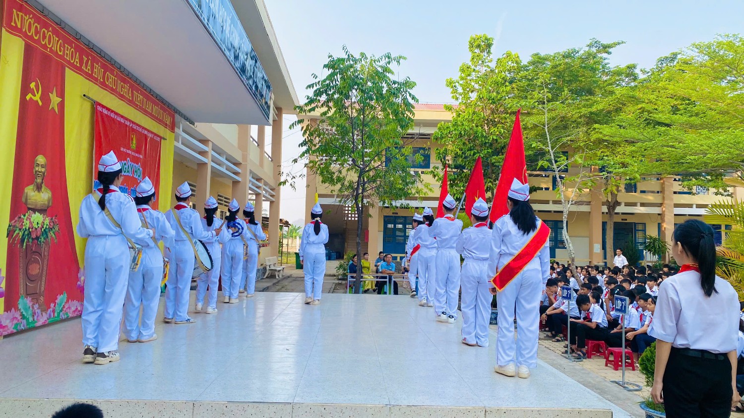 Tiến bước lên đoàn. Năm học: 2024 - 2025