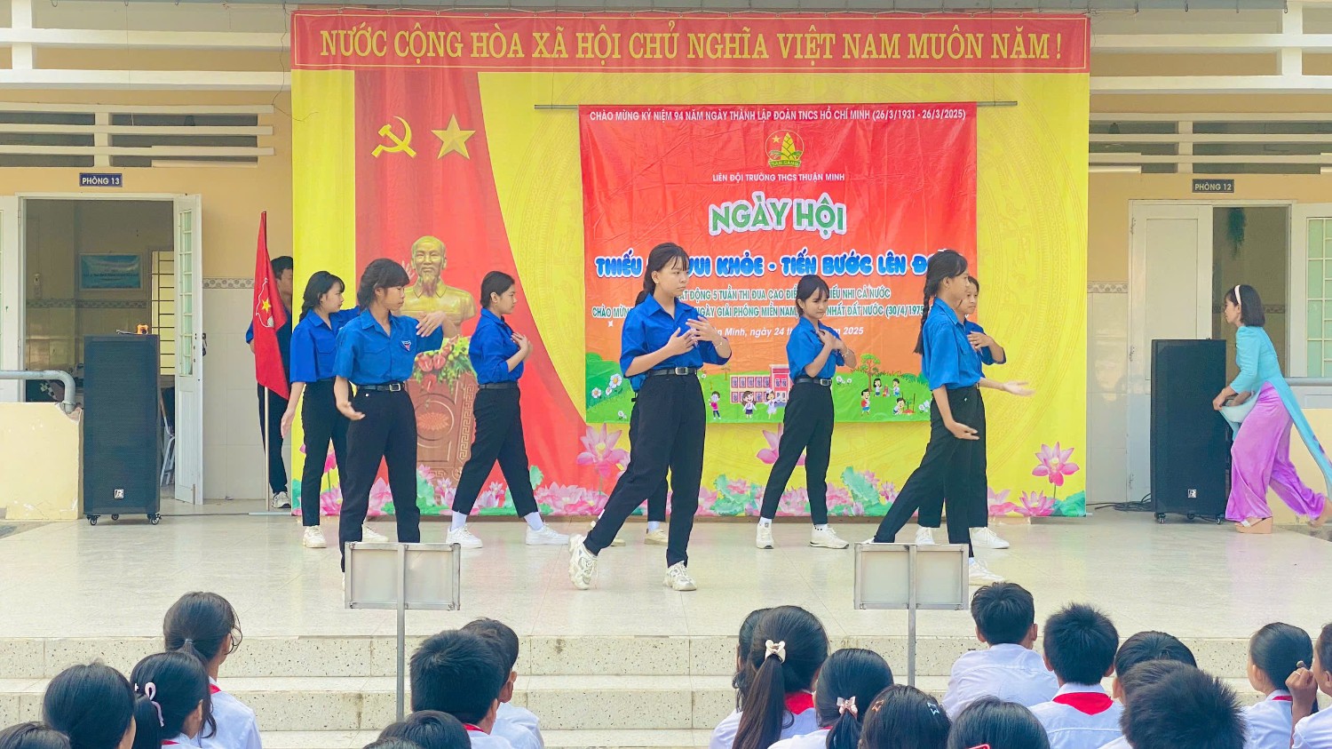 Tiến bước lên đoàn. Năm học: 2024 - 2025