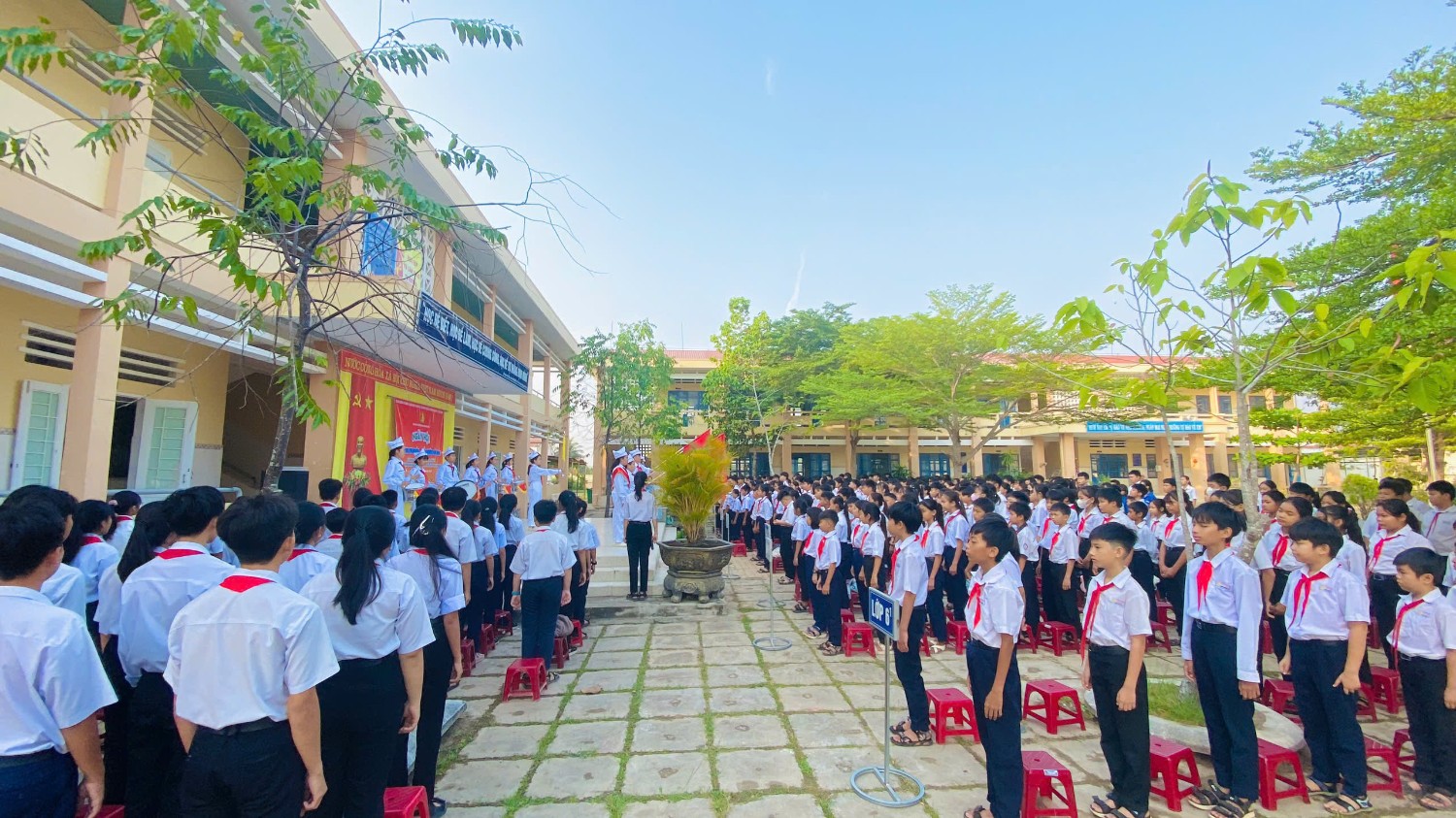 Tiến bước lên đoàn. Năm học: 2024 - 2025