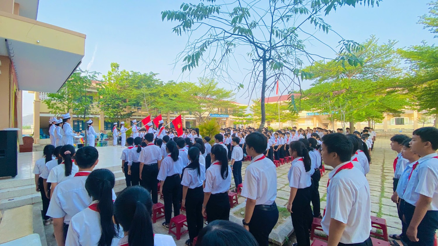 Tiến bước lên đoàn. Năm học: 2024 - 2025