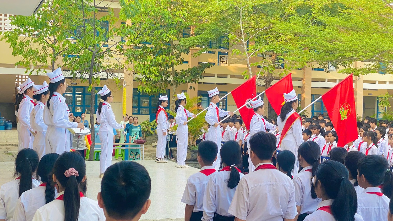 Tiến bước lên đoàn. Năm học: 2024 - 2025